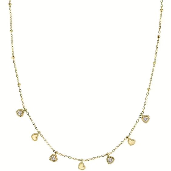 Collar Amen Mujer Acciaio donna in Acero Zircone ACCL815624G - ACCL815624G